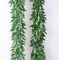 2 Strands 81" Artificial Willow Vine Garland with Green Leaves